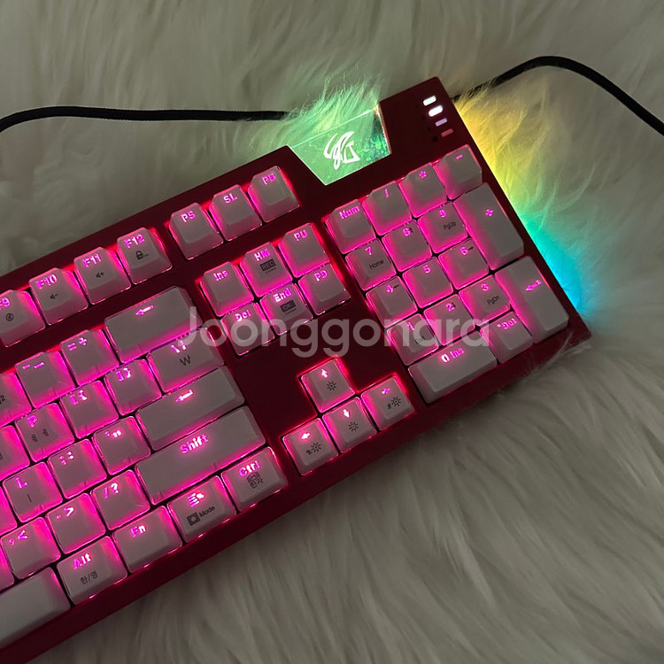 앱코해커K9100arc레드 게이밍 기계식키보드--6