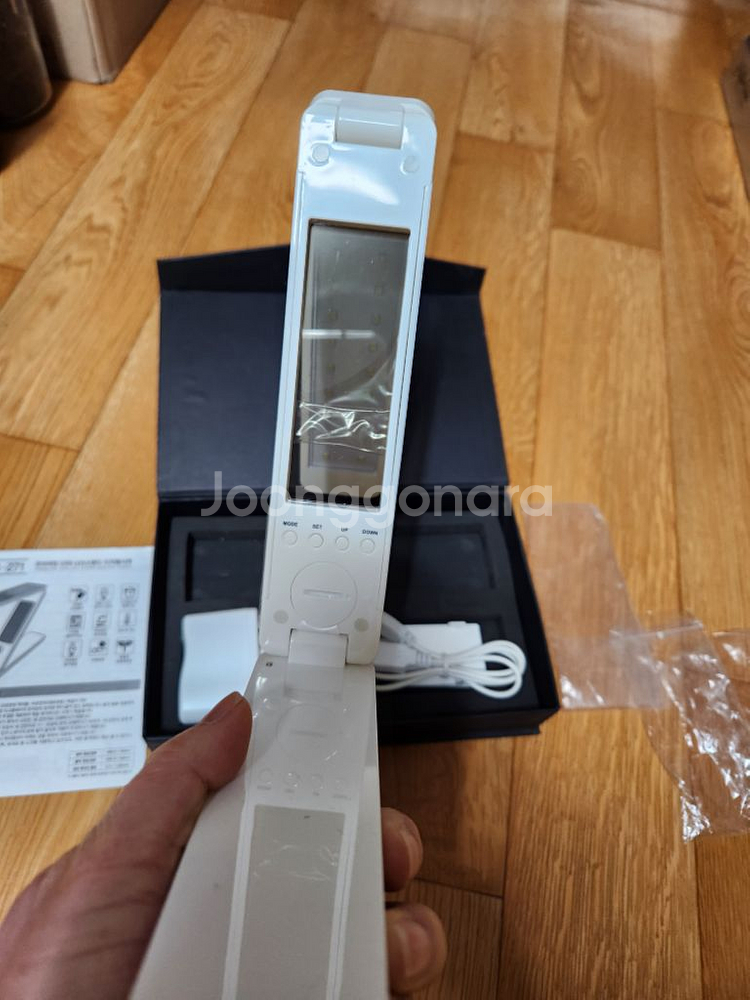 기념품 USB LED스탠드 디지털시계--3