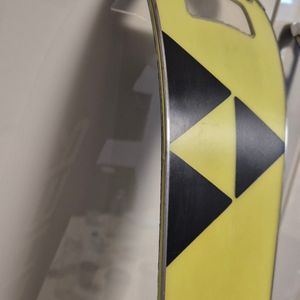 스키, 스키판, 플레이트