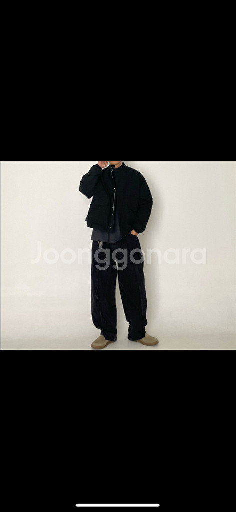 세일 남자 퀄팅 숏야상 패딩 의류 새상품 연그레이 블랙--6