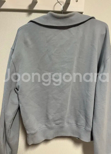 마가린핑거스 RABBIT LOGO HALF ZIP UP--2