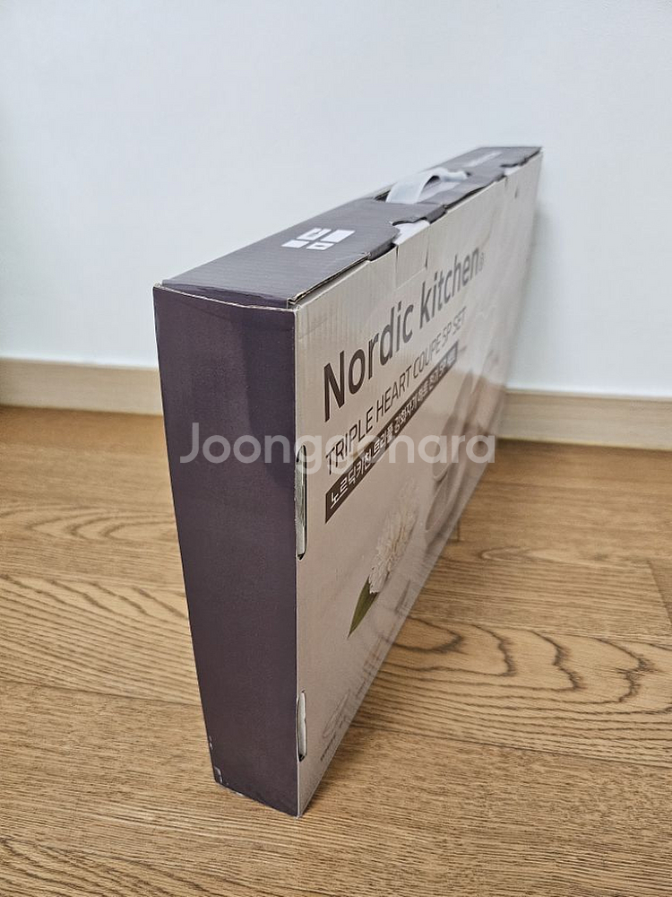 새상품 [노르딕키친] 강화사기 하트 찬기 5P 세트--5