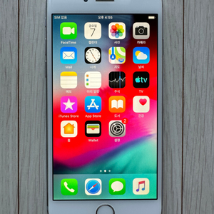 애플 아이폰 iPhone 6 32G 실버 배터리 100