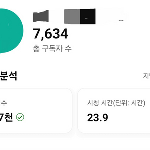 7600명 유튜브 계정