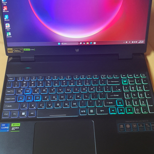 프레데터 게이밍 i7-32g-512g-4060-qhd