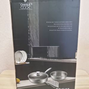 찰리쿡 스팀 소테팬 & 찜기 미사용 새상품