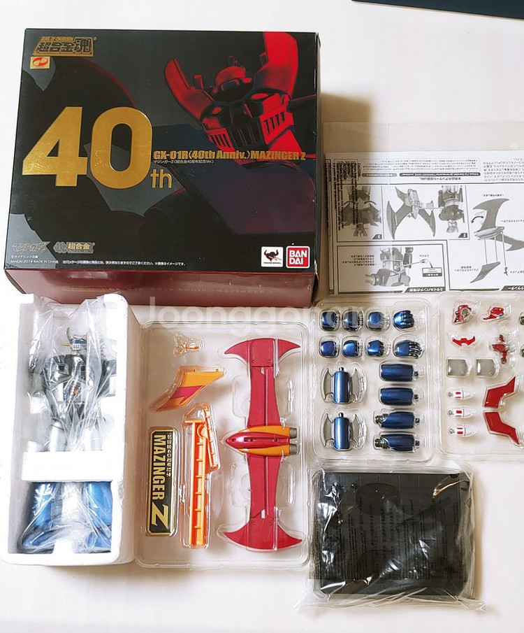 초합금 마징가 그레이트마징가 40주년 3종 세트--1