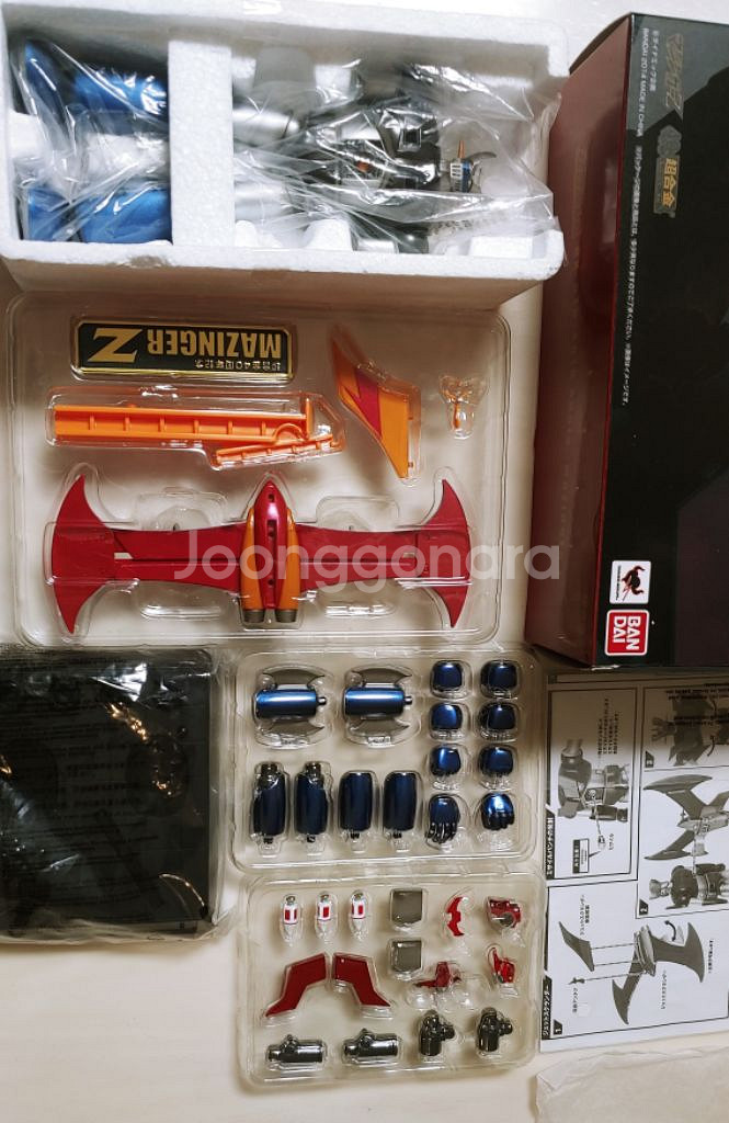 초합금 마징가 그레이트마징가 40주년 3종 세트--2