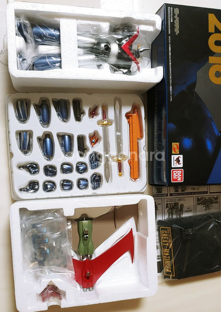 초합금 마징가 그레이트마징가 40주년 3종 세트--4