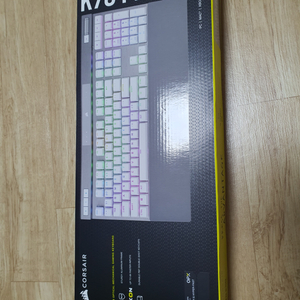 커세어 k70 RGB PRO 화이트 미개봉