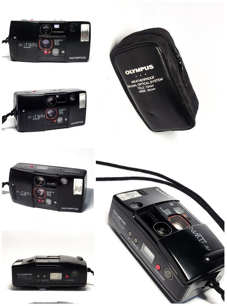 OLYMPUS AF-1 TWIN. 필카. 깨끗함.--9