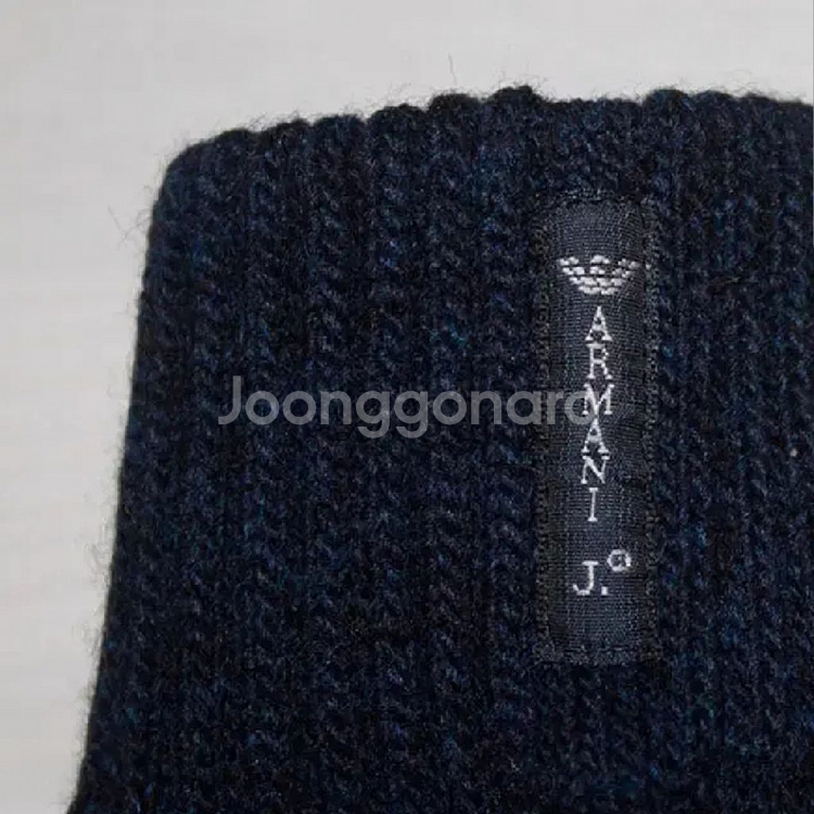 새제품) 아르마니 남성 장갑 M 네이비 정품 택포--4