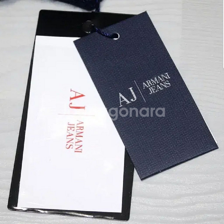 새제품) 아르마니 남성 장갑 M 네이비 정품 택포--5