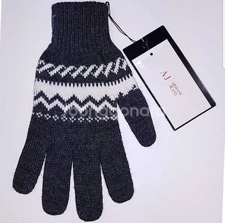 아르마니 남성 장갑 L 그레이 정품 캘빈 양말 택포--1