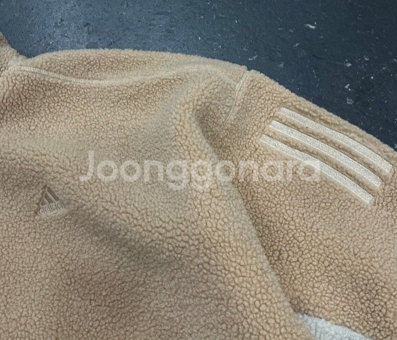 아디다스 뽀글이 트랙탑 져지집업 100/L--2