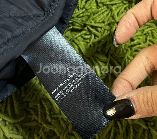 타미힐피거 퀄팅 자켓 100/L--5