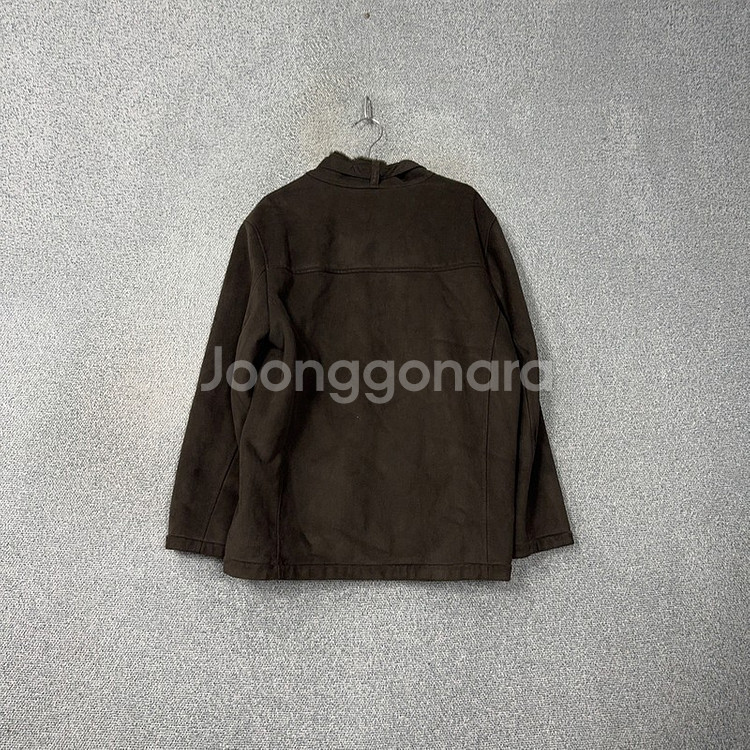 마루 빈티지 스웨이드 무스탕 브라운 자켓 XL--1