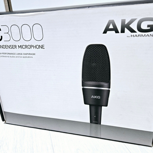 AKG C3000 콘덴서 마이크 MIC 세트