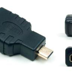 마이크로HDMI(M)-HDMI(F) 변환젠더(새 제품)