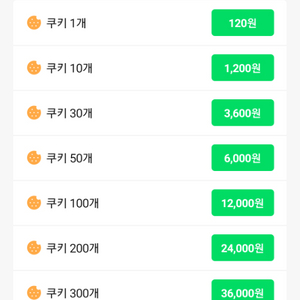 네이버 웹툰 쿠키 싸게 팝니다