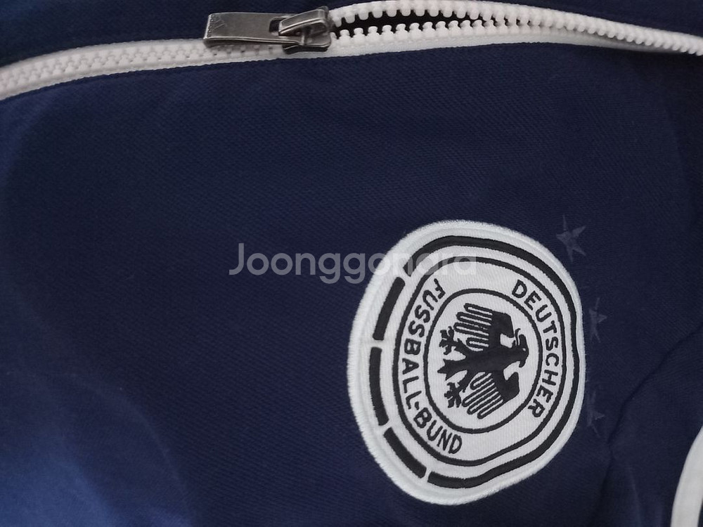 아디다스 독일 네이비 남흰 트랙탑 저지 져지집업 90--2