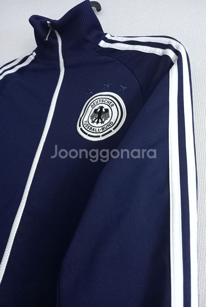 아디다스 독일 네이비 남흰 트랙탑 저지 져지집업 90--1