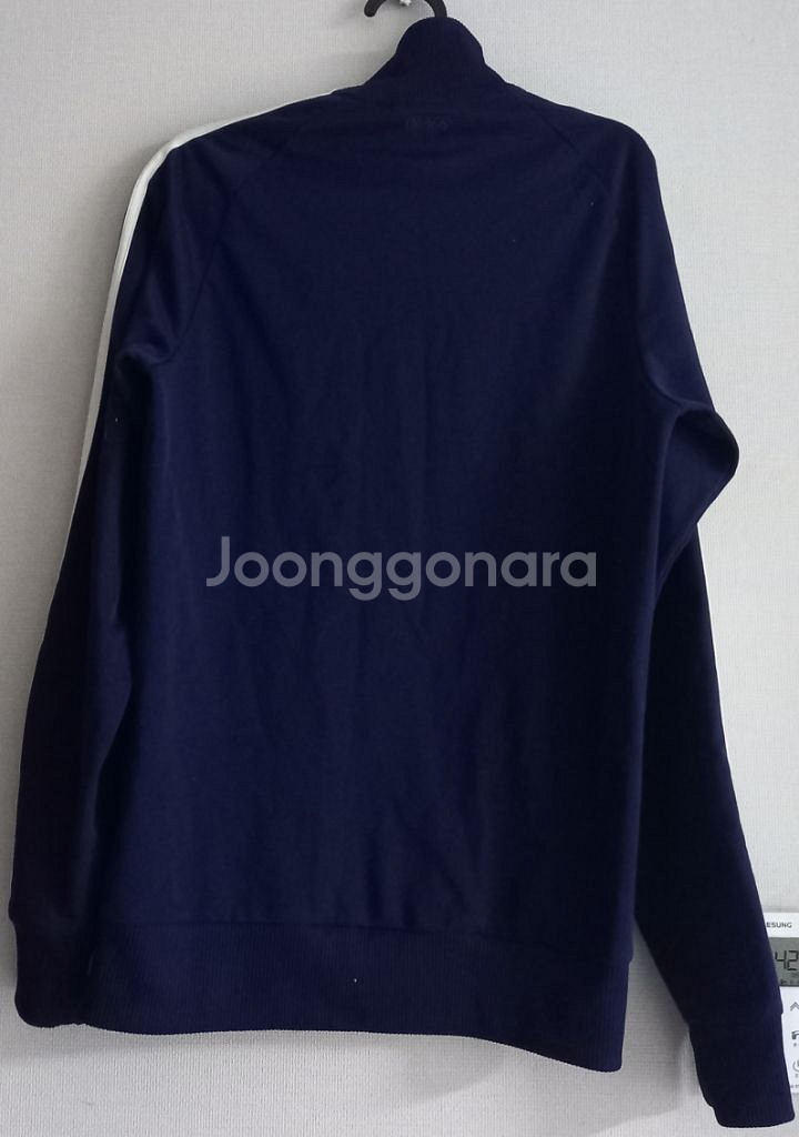 아디다스 독일 네이비 남흰 트랙탑 저지 져지집업 90--3