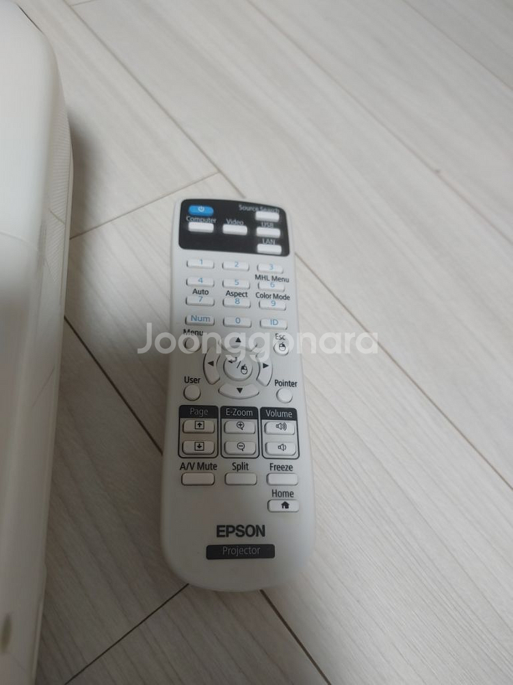 엡손eb-s31 3200안시 빔프로젝터(439시간사용)--2