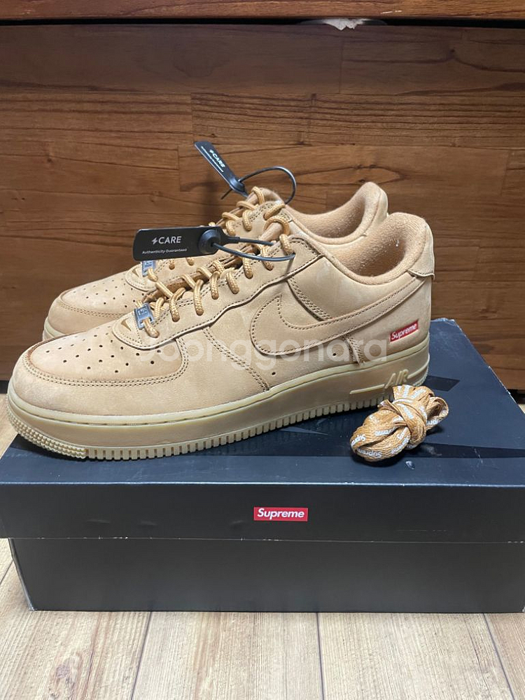 나이키 슈프림 된장포스 에어포스 280mm--0