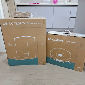 LG 로보킹(로봇청소기) AI올인원 프리스탱딩 신제품