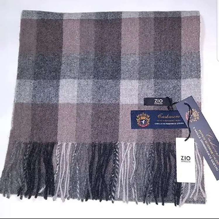 새제품) 지오 송지오 머플러 캐시미어 혼방 택포--0