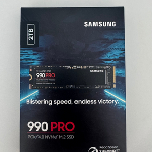 삼성 990 PRO M.2 NVMe SSD 2TB