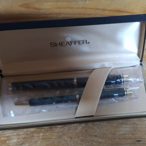 쉐퍼sheaffer 타가 매트 블랙 만년필 볼펜세트