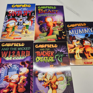 Garfield 챕터북 5권 cd 포함