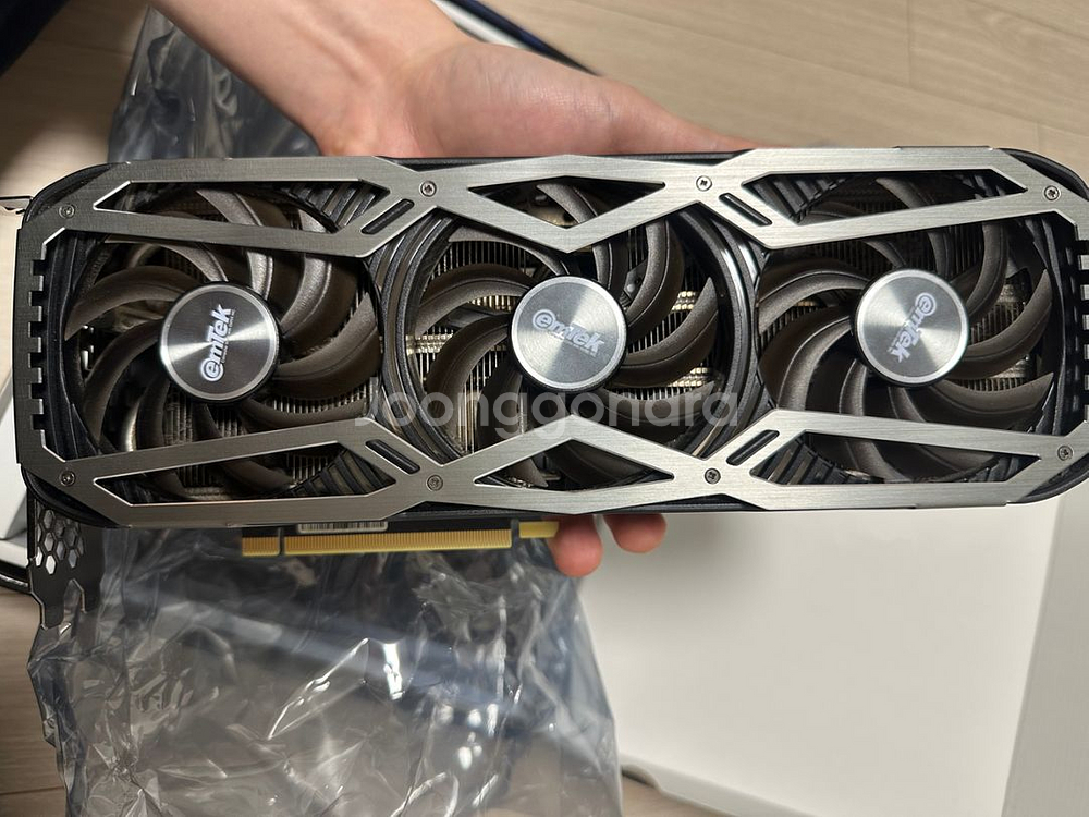 RTX 3070 이엠텍 블랙에디션--1