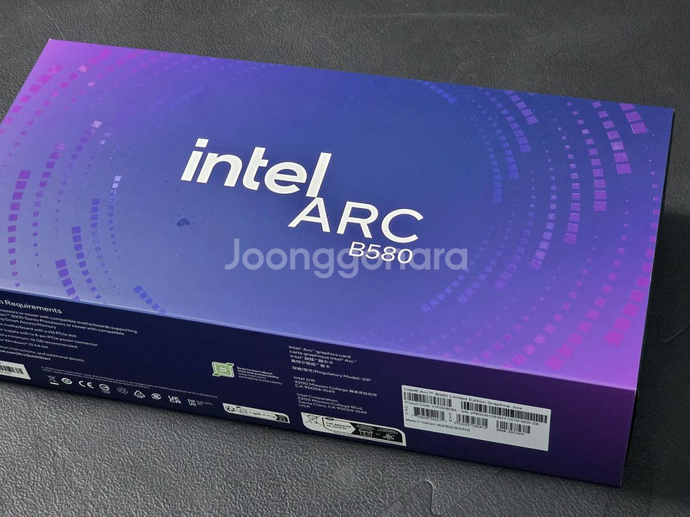 인텔 arc b580 그래픽카드 1월말구매--1