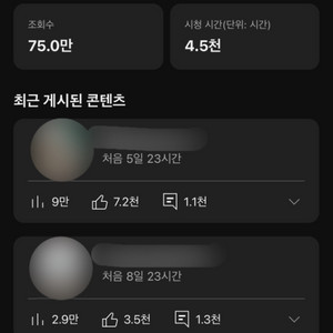 [국내]1만4천명 유튜브 채널 양도