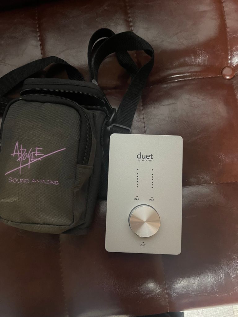 아포지 듀엣1 apogee duet1 오디오 인터페이