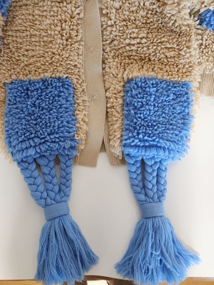 오프화이트 니트 가디건 코트--3