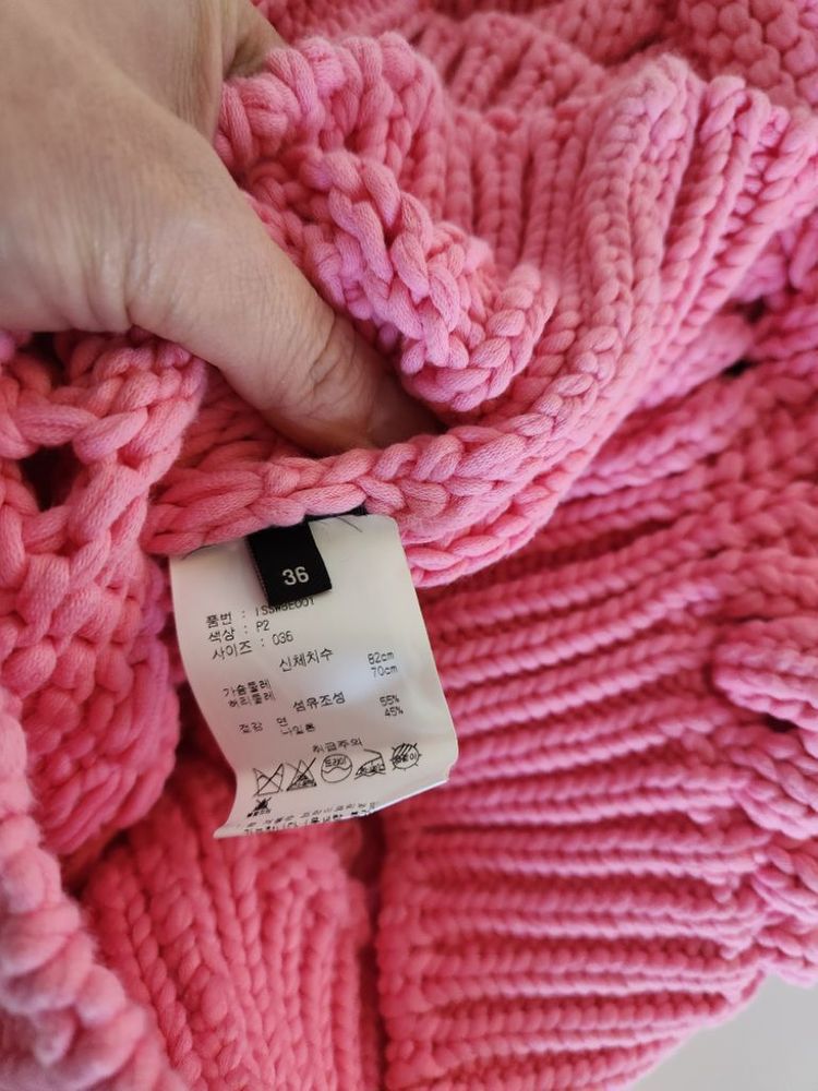 이자벨마랑 핑크 니트--3