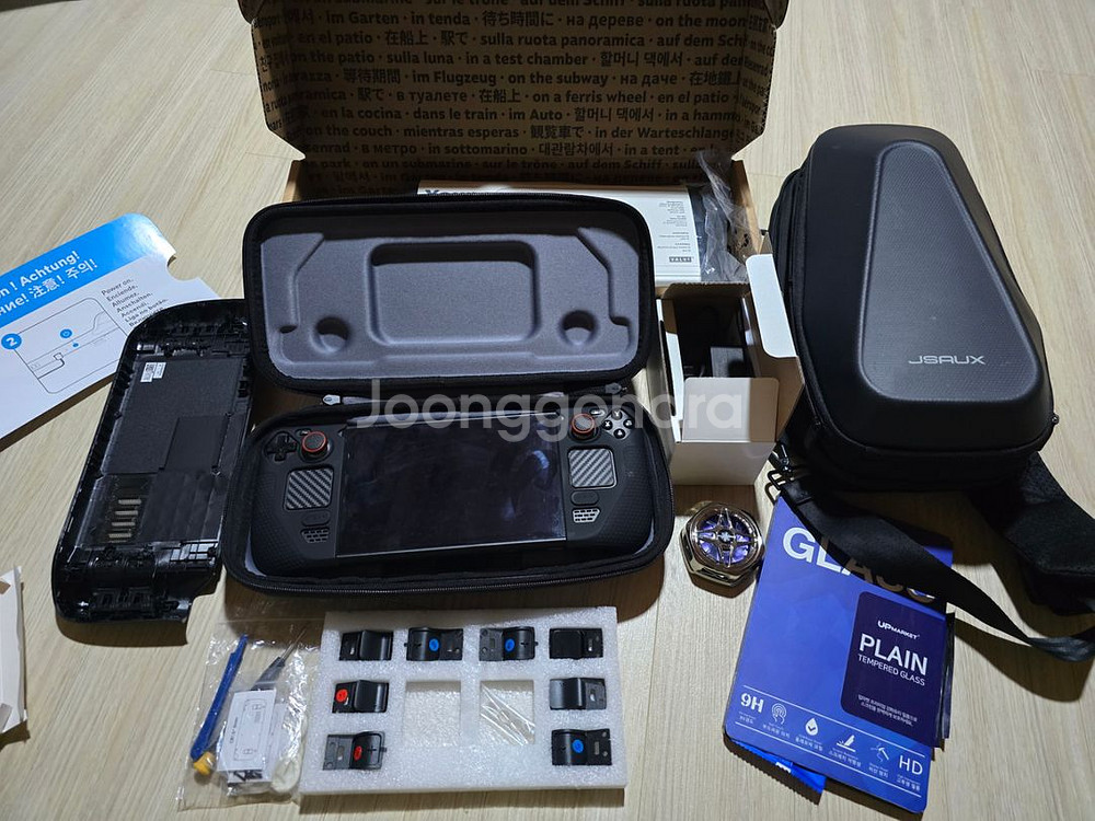 스팀덱 구형 lcd 64g 및 악세사리--0