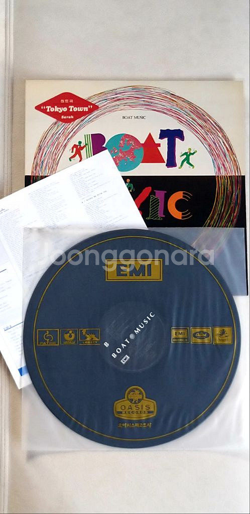 [LP] BOAT MUSIC 바이닐 (87년/오아시스)--2