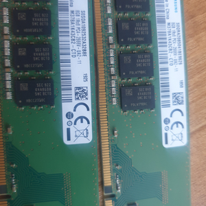 pc용 ddr4 8g 램 두개 2666