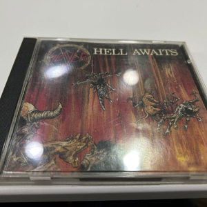 slayer hell awaits cd 슬레이어 중고