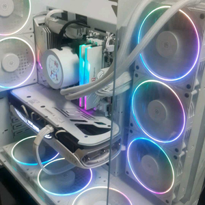 올화이트 9800x3d 4080 super 컴퓨터