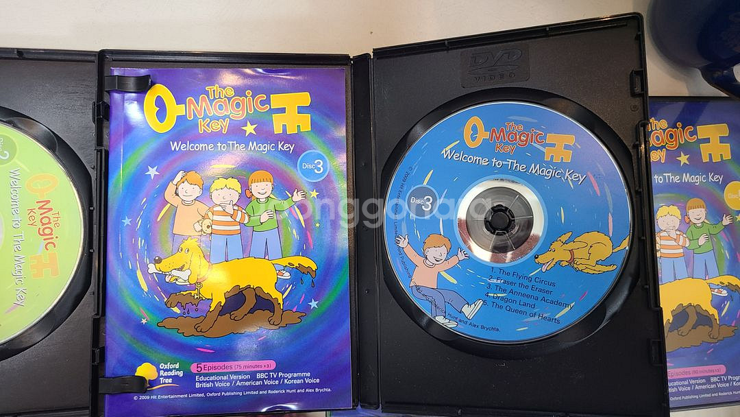 옥스포드리딩트리 ort 매직키 DVD 5권세트--4