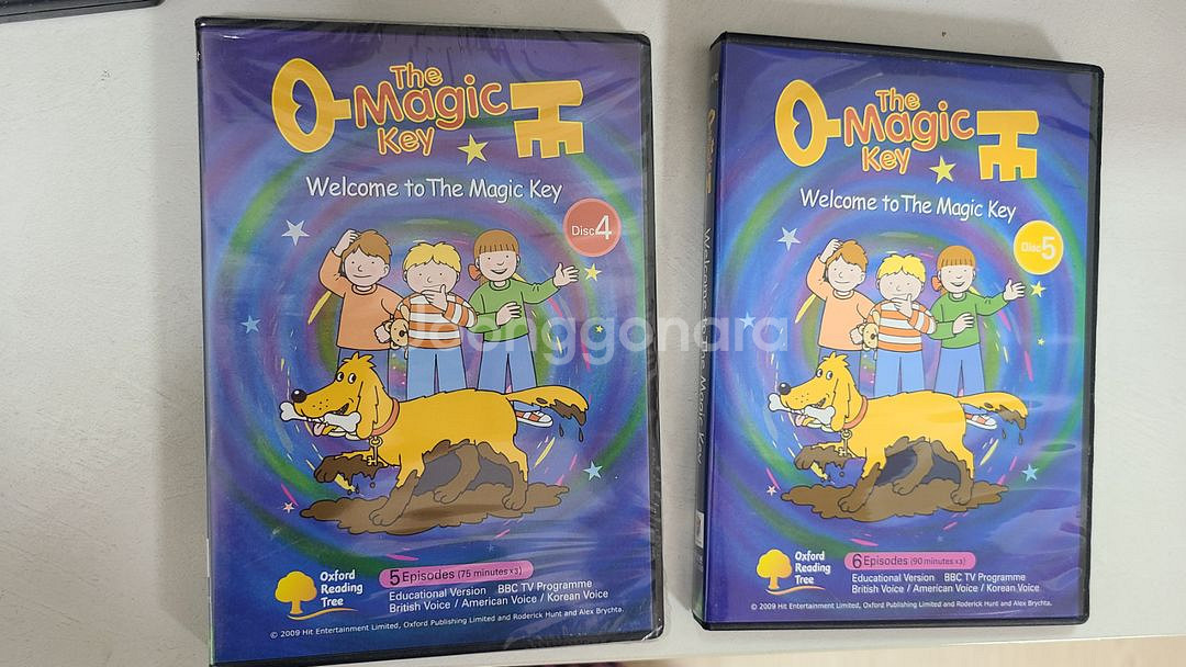옥스포드리딩트리 ort 매직키 DVD 5권세트--3