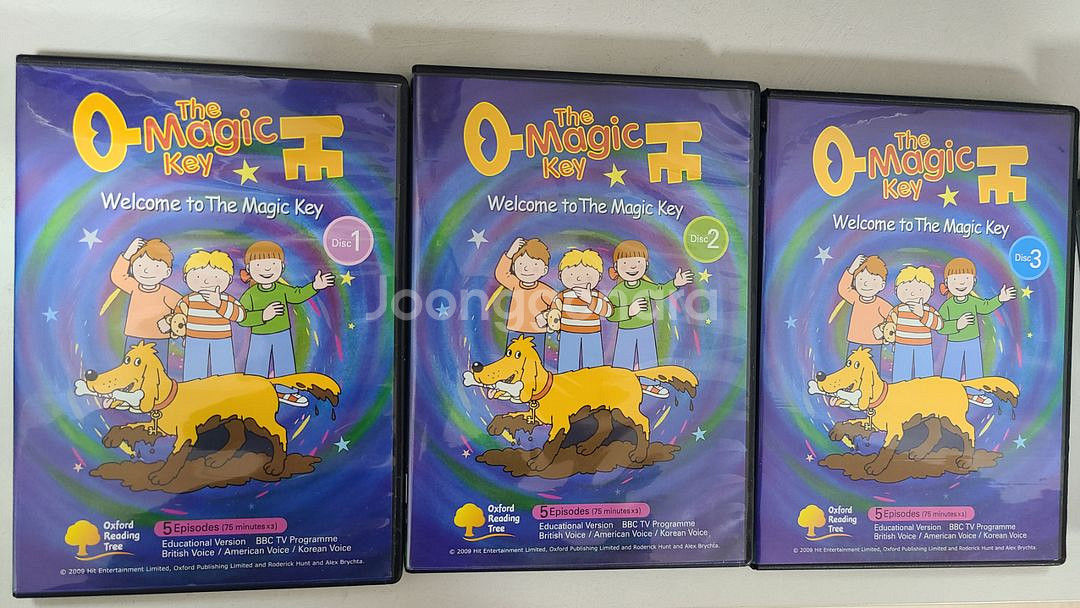 옥스포드리딩트리 ort 매직키 DVD 5권세트--2