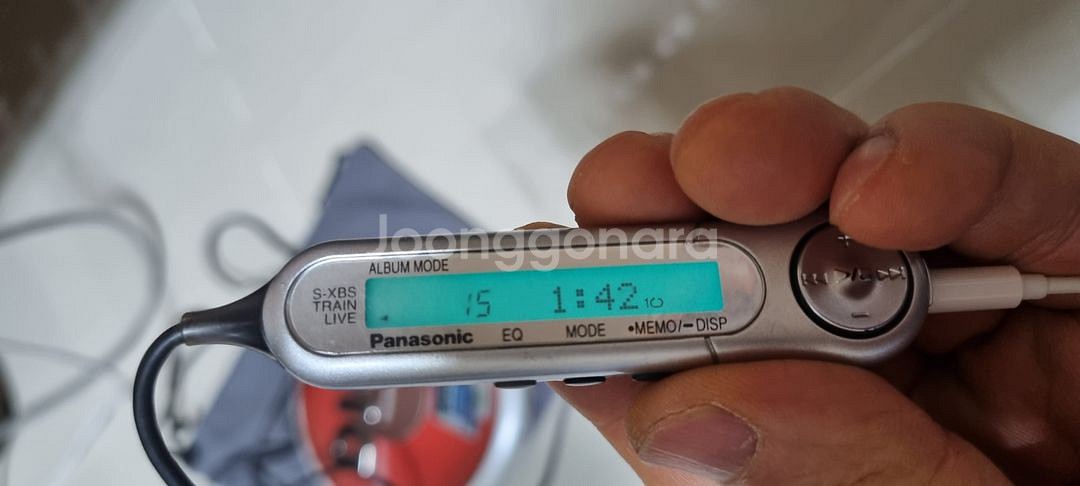 파라소닉 포터블 CD플레이어 sl-ct710--6