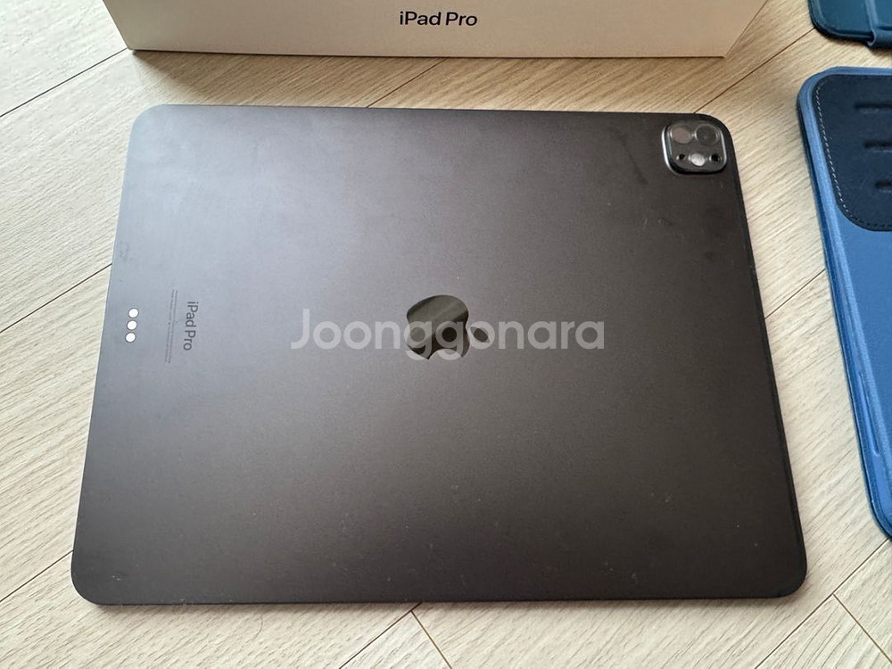아이패드 프로 13 m4 256 wifi 애캐플 포함--2